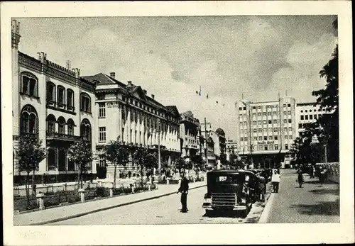 Ak Beograd Belgrad Serbien, Kraljev trg i berza