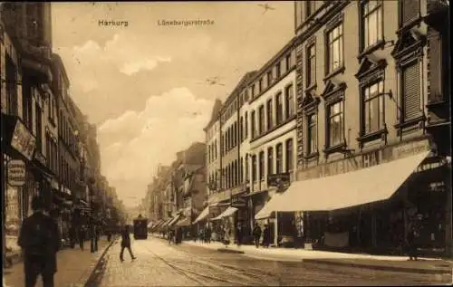 Ak Hamburg Harburg, Lüneburgerstraße, Handlung J. Weinthal