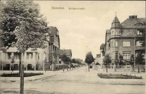 Ak Berlin Spandau, Kaiserstraße