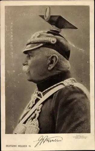 Ak Ferdinand Graf von Zeppelin, Deutsche Helden 15