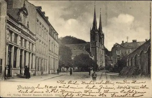 Ak Diekirch Luxemburg, Rue de Stavelot