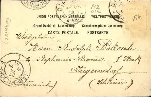 Ak Diekirch Luxemburg, Rue de Stavelot