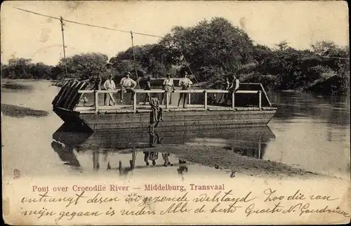 Ak Middelburg Transvaal Mpumalanga Südafrika, Pont over Crocodile River