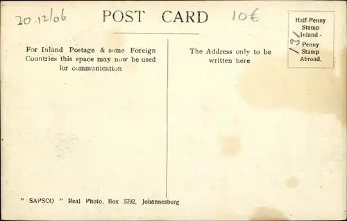 Ak Pretoria Südafrika, Church Square