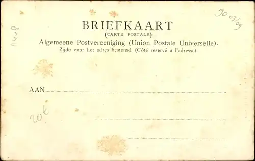 Ak Präsident der Republik Südafrika Paul Kruger, Portrait