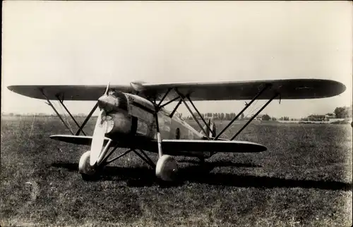 Ak Italienisches Militärflugzeug, Fiat C R 32, Jagdflugzeug