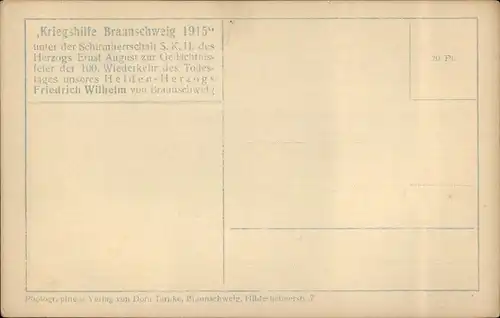Ak Herzog Ernst August von Braunschweig, Erbprinz, NPG