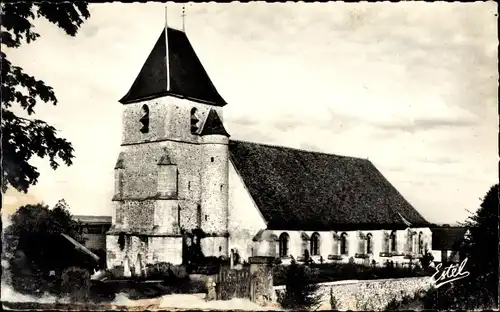 Ak Marcq Yvelines Frankreich, L'eglise, Blick auf Kirche