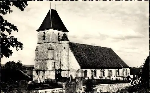 Ak Marcq Yvelines Frankreich, L'eglise, Blick auf Kirche