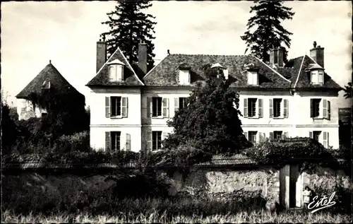 Ak Marcq Yvelines Frankreich, Le manoir, Blick auf das Herrenhaus