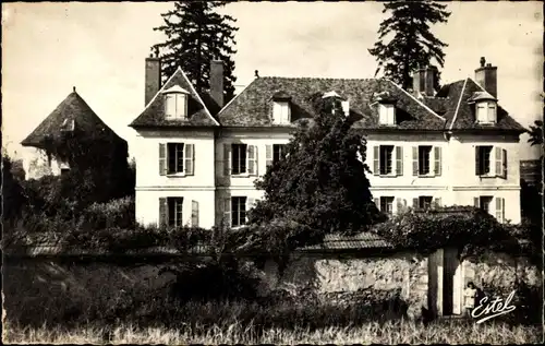 Ak Marcq Yvelines Frankreich, Le manoir, Blick auf das Herrenhaus