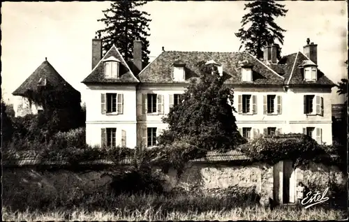 Ak Marcq Yvelines Frankreich, Le manoir, Blick auf das Herrenhaus