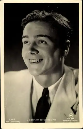 Ak Schauspieler Joachim Brennecke, Portrait