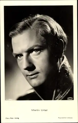 Ak Schauspieler Martin Urtel, Film Foto Verlag A 3595/1