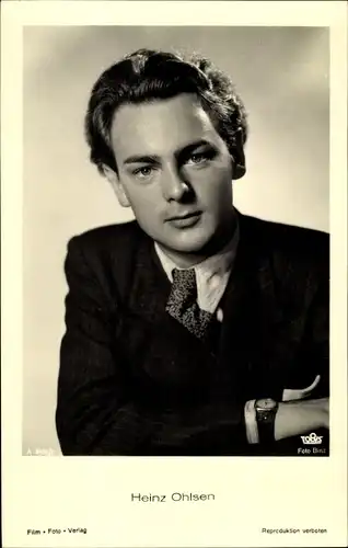 Ak Schauspieler Heinz Ohlsen, Portrait