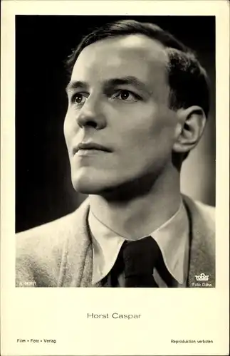 Ak Schauspieler Horst Caspar, Portrait