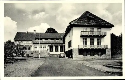 Ak Hattingen im Ruhrgebiet, Hans Böckler Schule, Vorderansicht