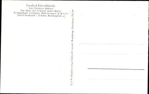 Ak Idstedt in Schleswig Holstein, Kirche, Gasthof Idstedtkirche