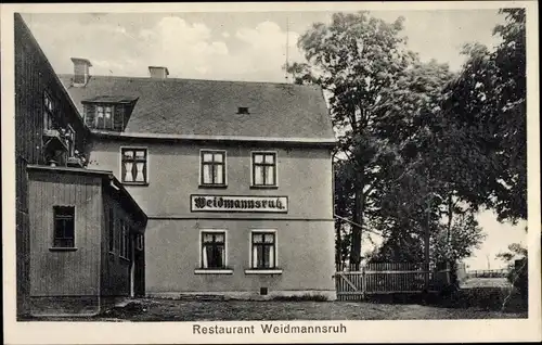 Ak Markneukirchen im Vogtland, Restaurant Weidmannsruh, Oberer Berg