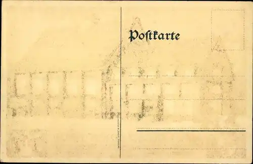 Künstler Ak Mühlhan, A., Hamburg Wandsbek Eilbek, Ernst Moritz Arndt Halle, Turnerbund