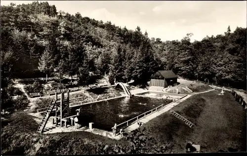 Ak Beulich Hunsrück Rheinland-Pfalz, Schwimmbad