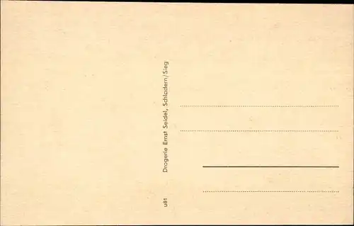 Ak Schladern Windeck im Rhein Sieg Kreis, D.R.K. Müttergenesungsheim