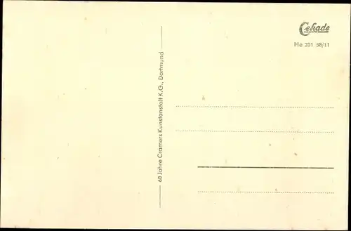 Ak Herten im Ruhrgebiet, Rathaus, Gymnasium, Schloss, Bramhügel