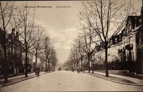 Ak Hamburg Nord Winterhude, Gellertstraße
