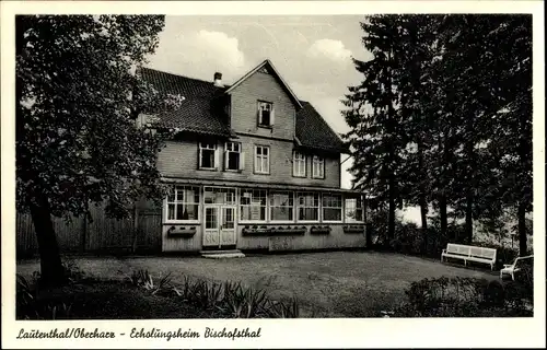 Ak Lautenthal Langelsheim im Oberharz, Erholungsheim Bischofsthal