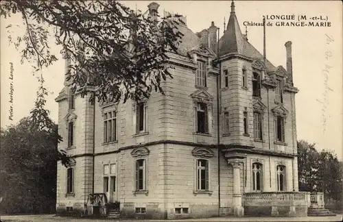 Ak Longué Maine et Loire, Chateau de Grange Marie