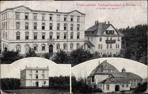 Ak Teichwolframsdorf Thüringen, Erholungsheim