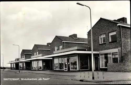 Ak Swifterbant Flevoland, Winkelcentrum de Poort