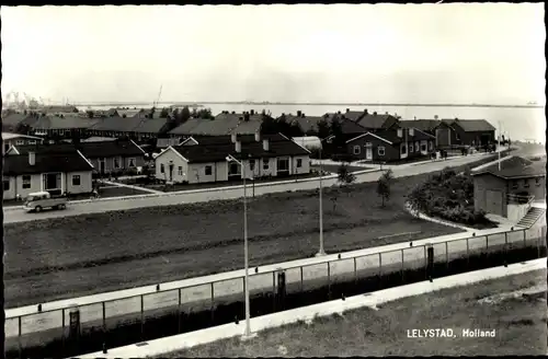 Ak Lelystad Flevoland, Teilansicht der Ortschaft