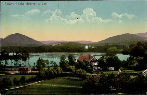 Ak Hamr na Jezeře Hammer am See Region Reichenberg, Hammersee