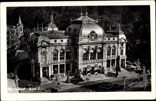 Ak Karlovy Vary Karlsbad Stadt, Bad I