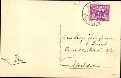 Ak Eindhoven Nordbrabant, Philips Natuurk, Laboratorium