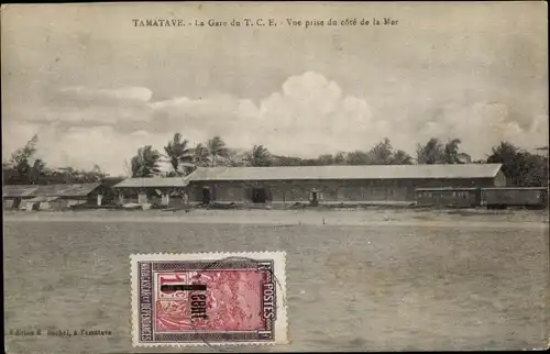 Ak Toamasina Tamatave Madagaskar, La Gare du T.C.E.