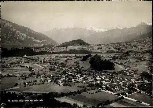 Ak Wimmis Kanton Bern, Gesamtansicht