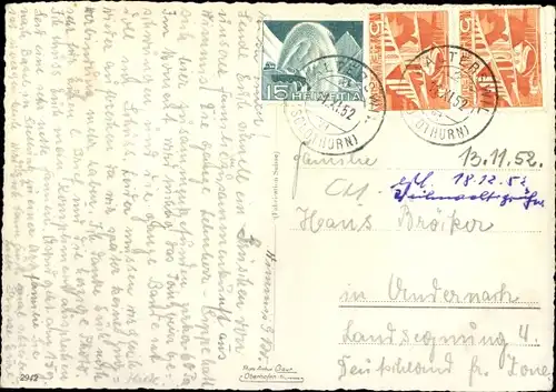 Ak Wimmis Kanton Bern, Gesamtansicht