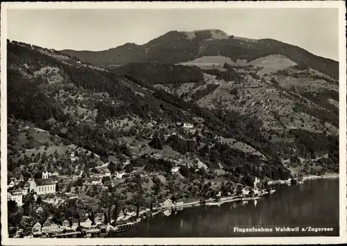 Ak Walchwil Zug, Zugersee, Hotel Kurhaus