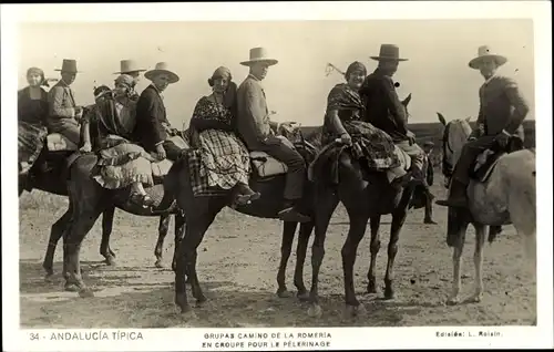 Ak Andalucia tipica, Grupas camino de la Romeria