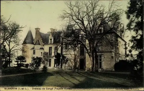 Ak Saint Avertin Indre et Loire, Le Château de Cangé