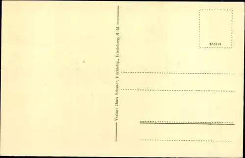 Ak Strzelce Krajenskie Friedeberg in der Neumark Ostbrandenburg, Heldenhain, Gedenkhalle