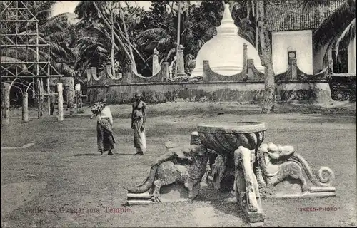 Ak Galle Ceylon Sri Lanka, Gangaramaya Temple
