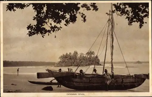 Ak Ceylon Sri Lanka, Catamaran, Tuck