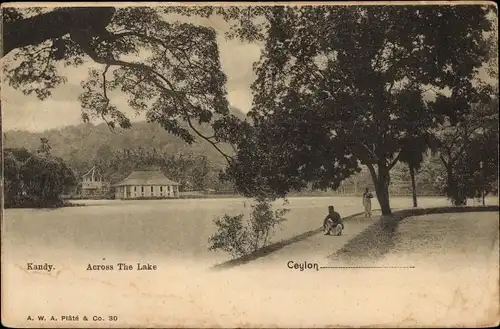 Ak Kandy Sri Lanka Ceylon, Across The Lake
