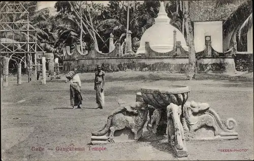 Ak Galle Ceylon Sri Lanka, Gangarama Temple