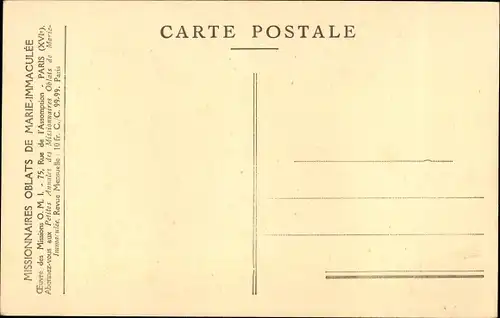 Ak Ceylon Sri Lanka, Missions de Ceylan, Une allee des palmiers