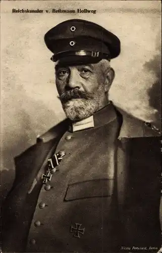 Ak Reichskanzler von Bethmann Hollweg, Portrait