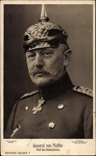 Ak General von Moltke, Chef des Generalstabes, Deutsche Helden 7